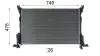 Радиатор интеркулера mahle knecht CR2637000P