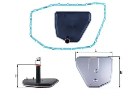 Фільтр гідравлічний КПП mahle knecht HX235D