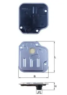 Фільтр гідравлічний КПП Mahle knecht HX244