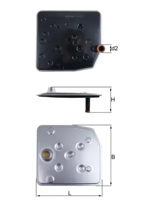 Фільтр АКПП mahle knecht HX263