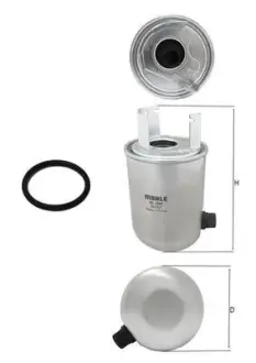 Фільтр паливний mahle knecht KL1244D