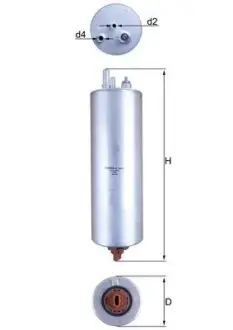 Фільтр паливний mahle knecht KL 229/12