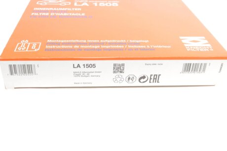 Фiльтр салону mahle knecht LA1505