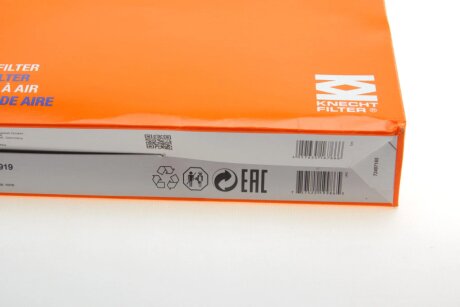 Фільтр повітряний mahle knecht LX4919