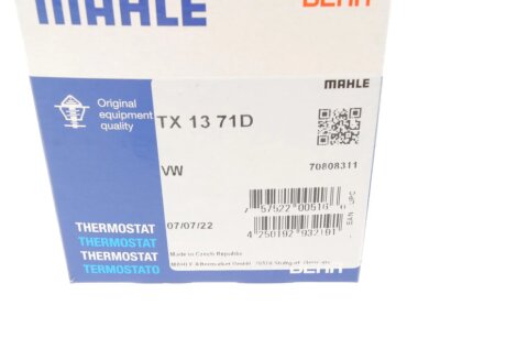 Термостат mahle knecht TX1371D