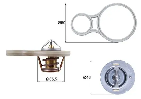 Термостат mahle knecht TX25591
