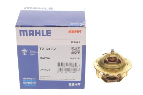 Термостат HYUNDAI; MAZDA; MITSUBISHI; TOYOTA mahle TX6482