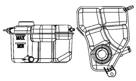 Бачок расширительный mahle knecht CRT133000S