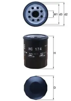 Фільтр гідравлічний КПП mahle knecht HC174