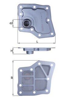 Фільтр гідравлічний mahle knecht HX 259