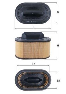 Фільтр повітряний mahle knecht LX2966