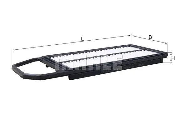 Фільтр повітряний Mahle SUZUKI Baleno ''1.2 ''16>> Mahle knecht LX4481 (фото 1)
