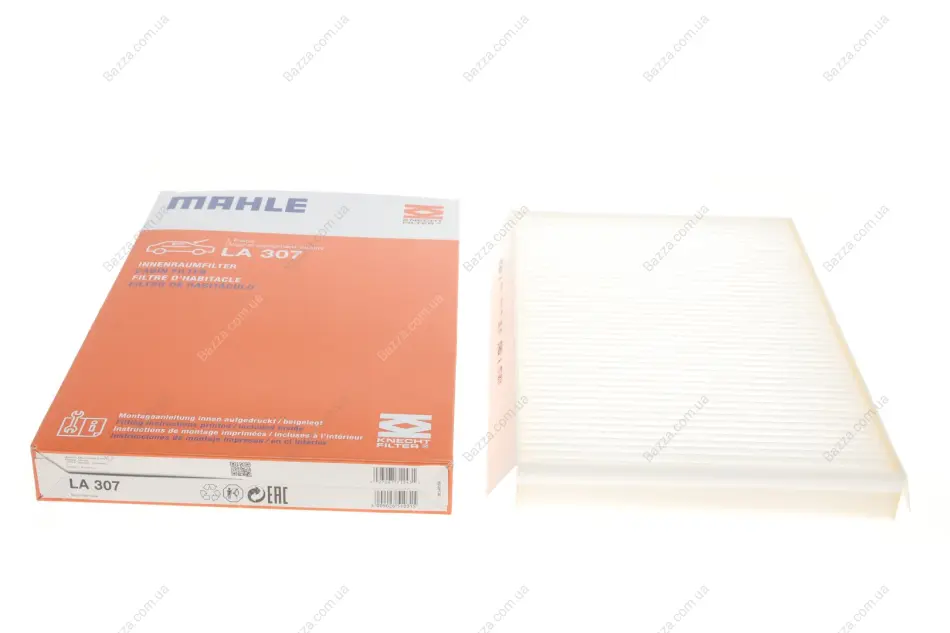 Фільтр салону Mahle knecht LA307 (фото 1)