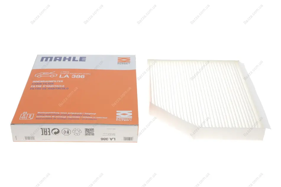 Фильтр салона mahle knecht LA386