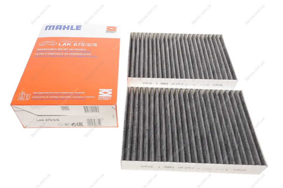 Фильтр салона mahle knecht LAK675/2/S