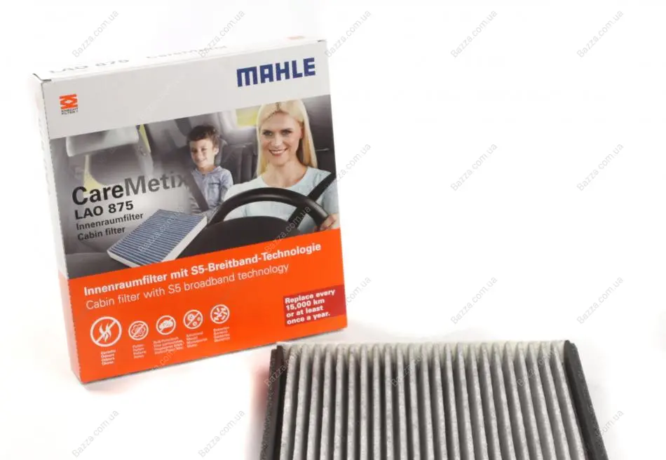 Фильтр салона mahle knecht LAO875