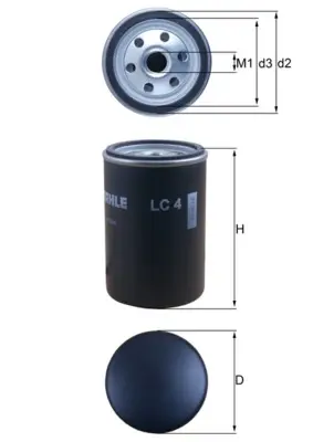 Фильтр салона Mahle knecht LC 4 (фото 1)