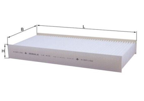 Фільтр салону mahle knecht LA410 на Фиат Скудо 2