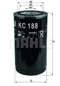Фильтр топливный Mahle mahle knecht KC188