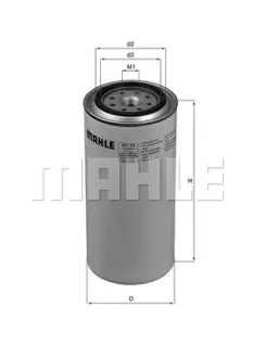Фильтр топливный Mahle Mahle knecht KC75