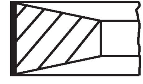 Кільця поршневі mahle knecht 004 45 G0