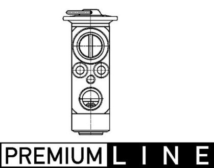 Клапан кондиціонера Sprinter/Vito OM646/651/M271/272/111 06- mahle knecht AVE104000P