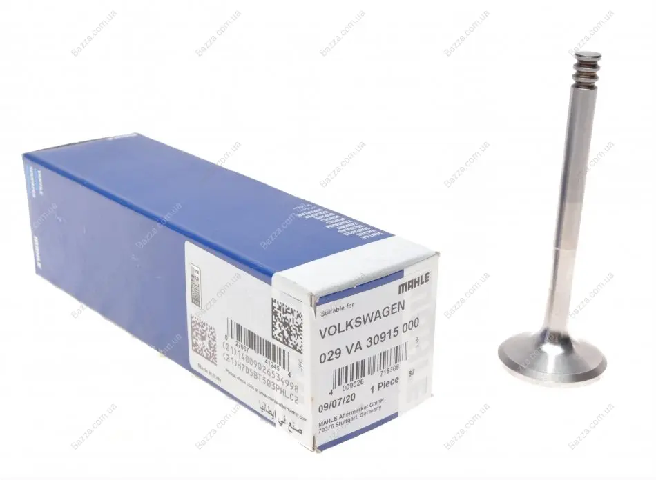 Клапан (выпуск) mahle knecht 029VA30915000