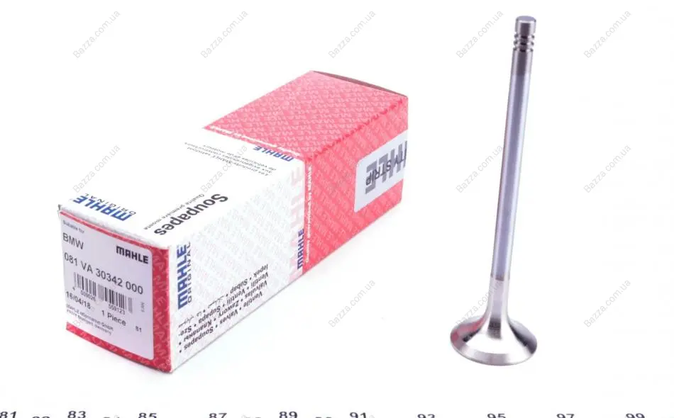 Клапан (выпуск) mahle knecht 081 VA 30342 000