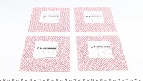 Поршневые кольца mahle knecht 01218N3