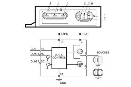 Реле (блок) свічок розжарювання mahle knecht MHG10