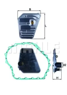 Масляний фiльтр Mahle knecht HX167D