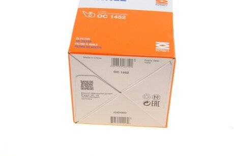 Масляный фильтр mahle knecht OC1452