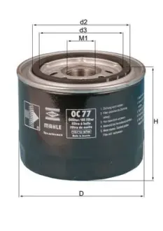 Масляный фильтр mahle knecht OC77 Хонда Джаз