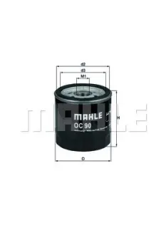 Масляный фильтр mahle knecht OC90OF