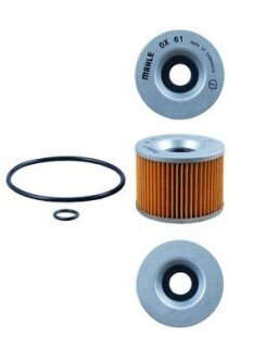 Масляный фильтр mahle knecht OX61D