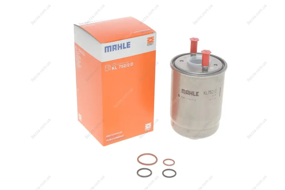 Паливний фільтр mahle knecht KL752/2D