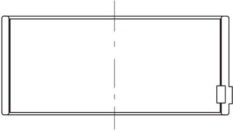 Підшипник ковзання mahle knecht 209PL20225000 на Рено Vel Satis