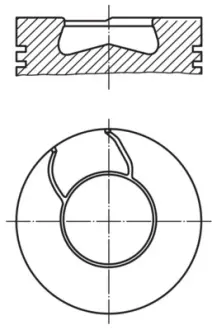 Поршень двигуна mahle knecht 0084100