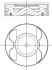 Поршень mahle knecht 001 PI 00106 000