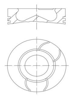 Поршень mahle knecht 021 PI 00124 000