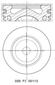 Поршень Mahle knecht 039 PI 00113 002