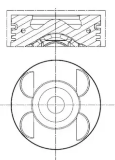 Поршневые кольца Mahle knecht 001 PI 00105 002