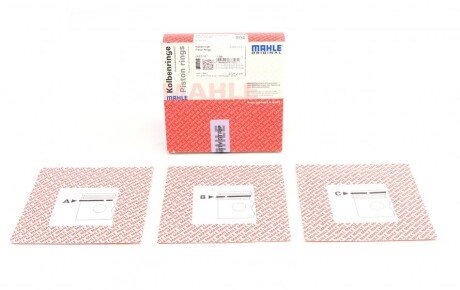 Поршневые кольца mahle knecht 00523N2