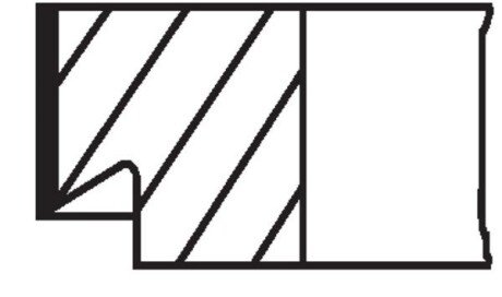 Поршневые кольца mahle knecht 00798V0