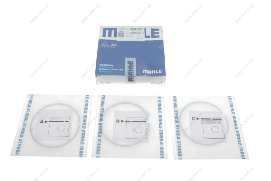 Поршневые кольца Mahle knecht 00981N0 (фото 1)