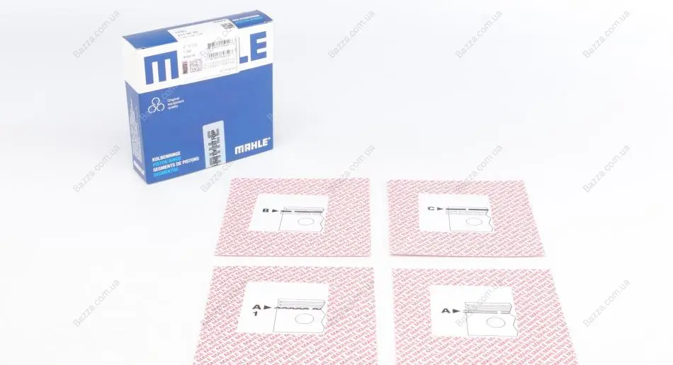 Поршневые кольца mahle knecht 01108V0