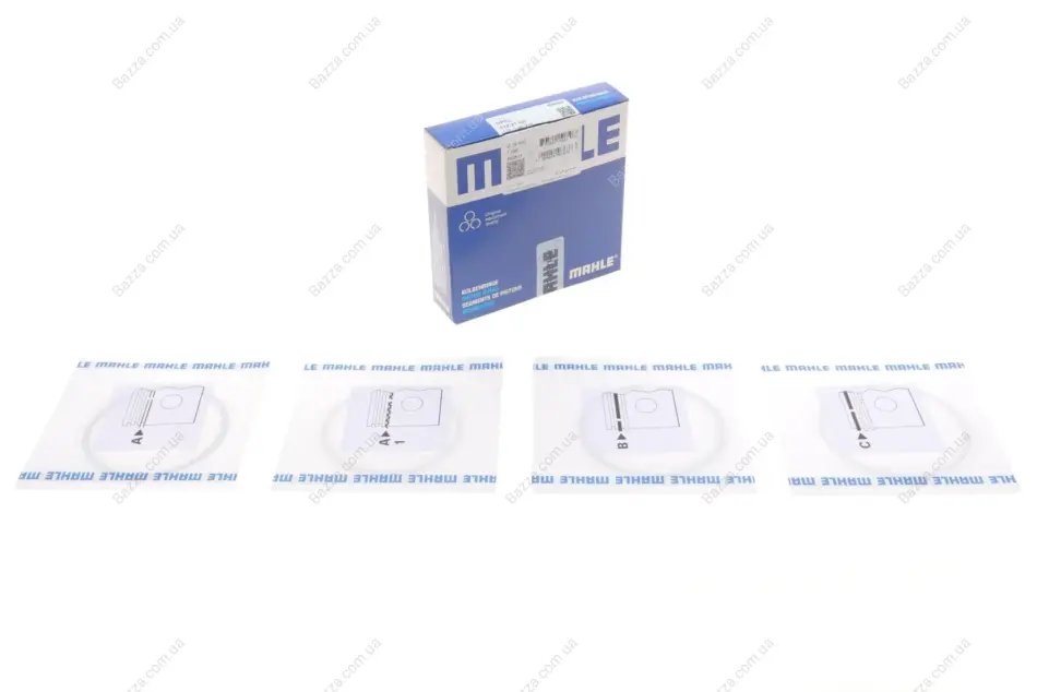 Поршневые кольца Mahle knecht 01221N3 (фото 1)
