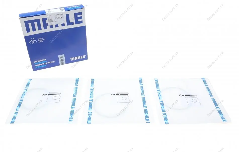 Поршневые кольца Mahle knecht 01422N0 (фото 1)