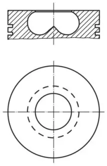 Поршневые кольца mahle knecht 0156902