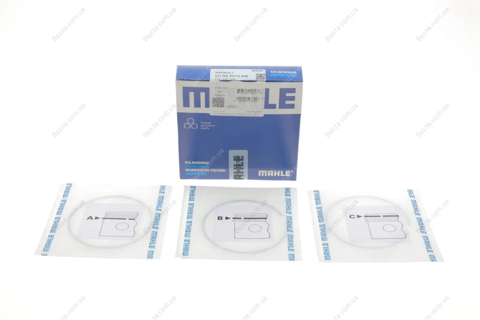 Поршневые кольца mahle knecht 021RS001130N0
